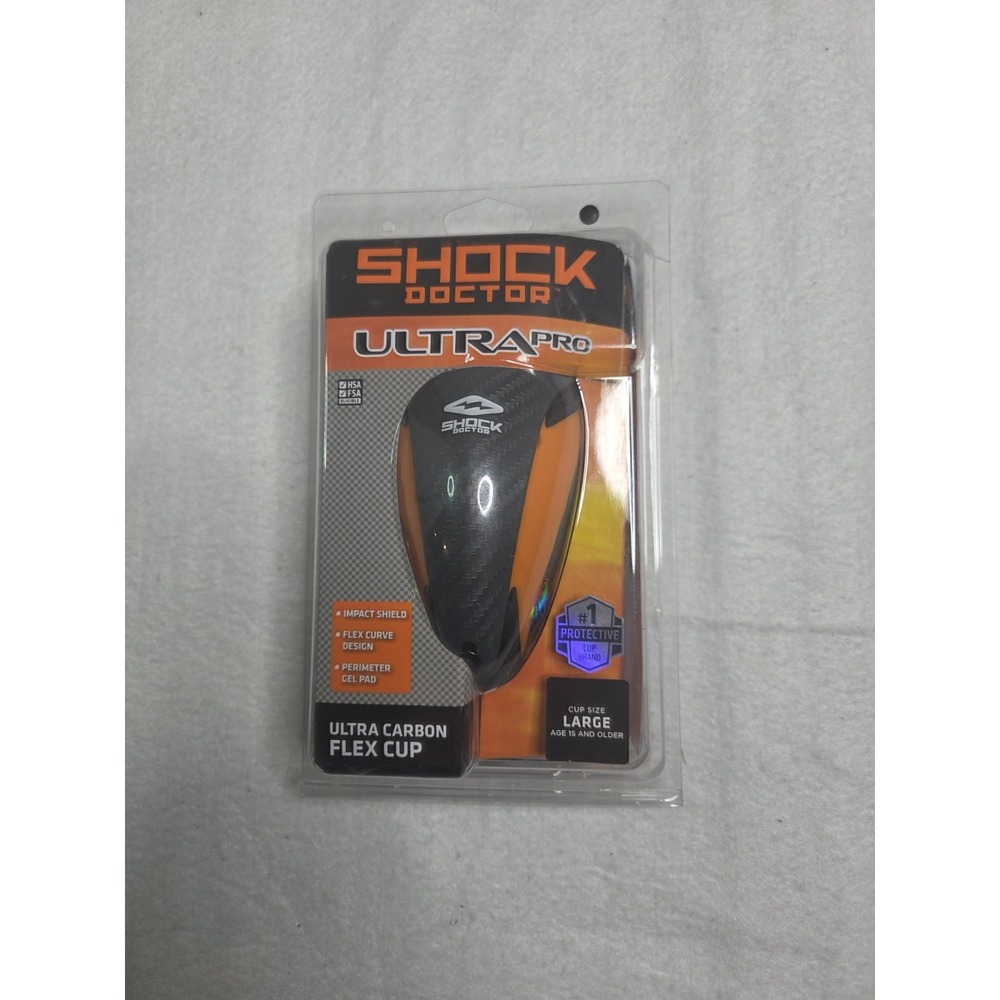 Shock Doctor Ultra Pro Carbon Flex Cup Black For Ages 15 And Older Size Large